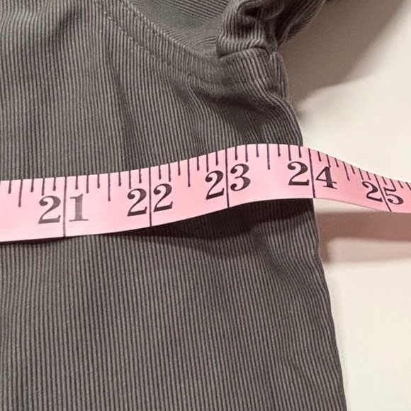 Taylor Stitch Mens Size 44 XL Bomber Jacket Charcoal Jungle Cloth Gray Corduroy - Picture 7 of 10